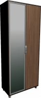 Шкаф 800 с зеркалом М05 Вест (Риннер)