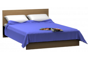 Кровать двойная 1650 (Премиум)