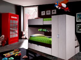 Набор мебели для детской комнаты Бамбино 3-1 0527 (КМК)