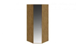 Шкаф угловой с 1 зеркальной дверью Николь СМ-295.07.007 (Трия)