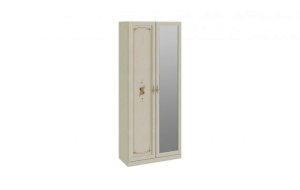Шкаф для одежды с 1 глухой и 1 зеркальной дверями Лючия СМ-235.22.03 (Трия)
